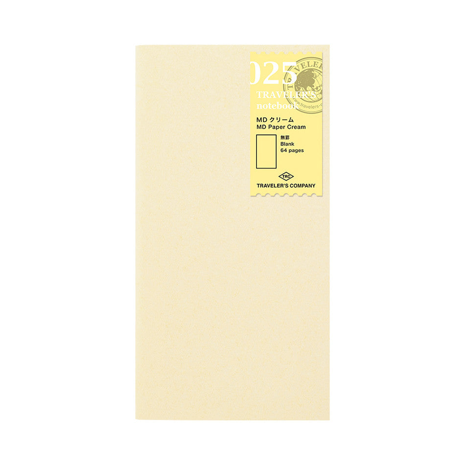 TRAVELER'S COMPANY Notebook Refill Cream by TRAVELER'S COMPANY at Cult Pens
