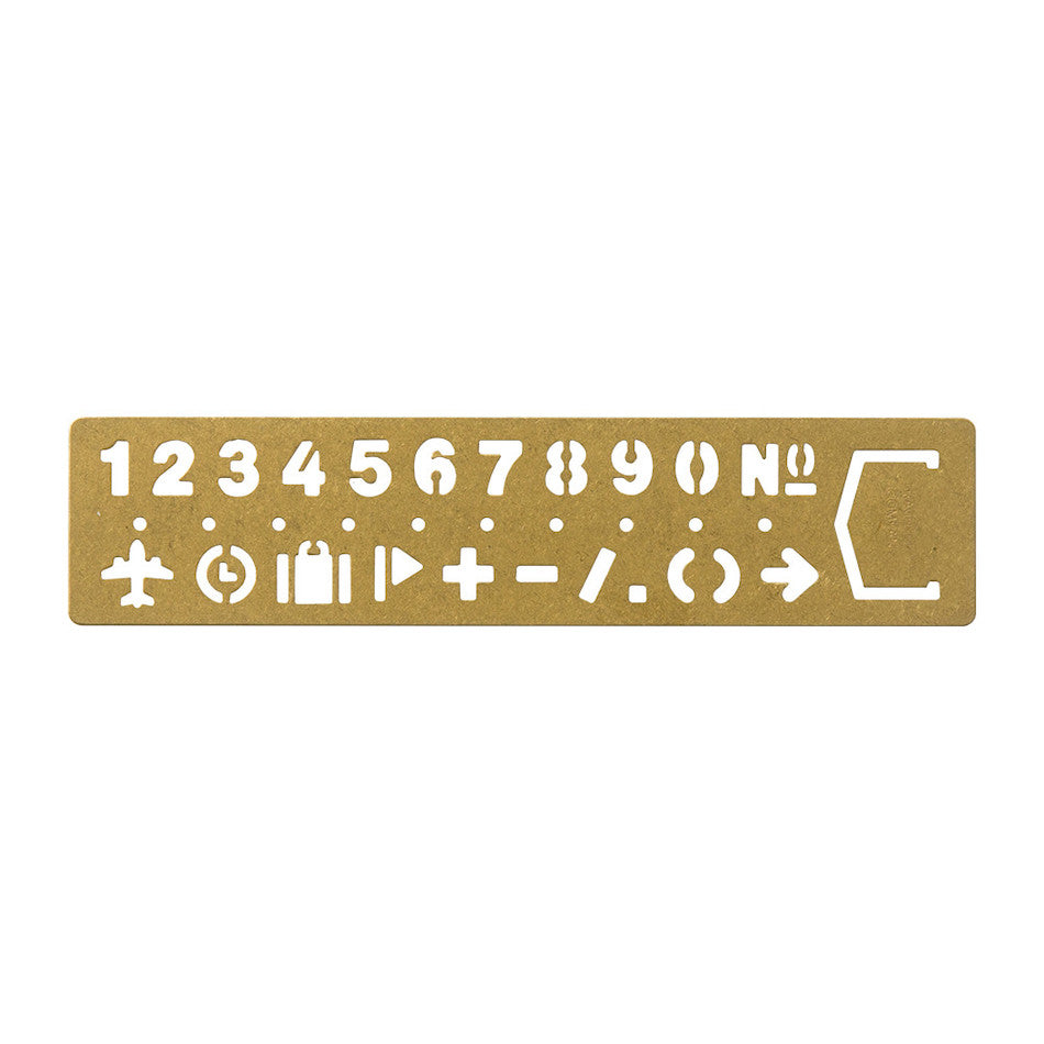 TRAVELER'S COMPANY BRASS Bookmark Template by TRAVELER'S COMPANY at Cult Pens