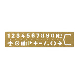TRAVELER'S COMPANY BRASS Bookmark Template by TRAVELER'S COMPANY at Cult Pens