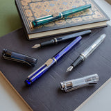 Taccia Facet Fountain Pen Clear Green by Taccia at Cult Pens