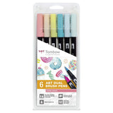 Tombow ABT Dual Brush Pen Set of 6 by Tombow at Cult Pens