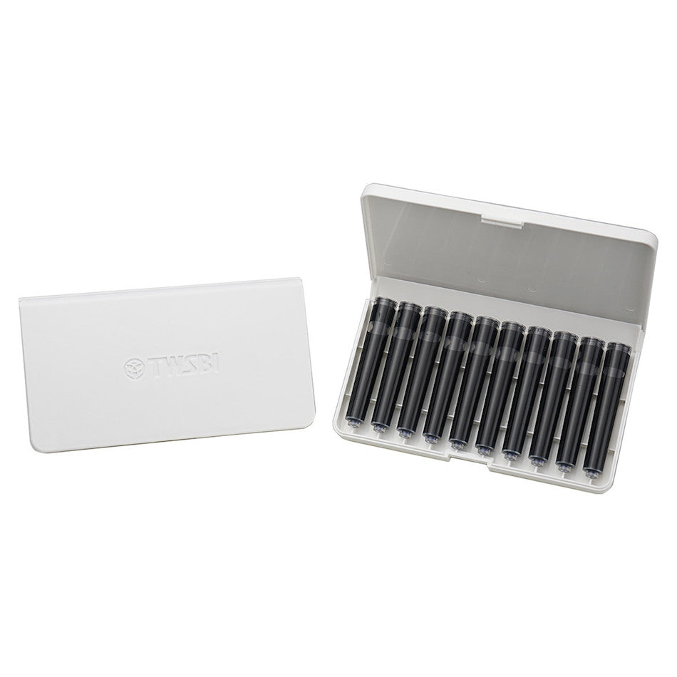 TWSBI Fountain Pen Ink Cartridge Set of 10 by TWSBI at Cult Pens