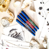 Uni-Ball Eye Ocean Care UB-157 Rollerball Pen by uni-ball at Cult Pens