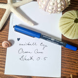 Uni-Ball Eye Ocean Care UB-157 Rollerball Pen by uni-ball at Cult Pens