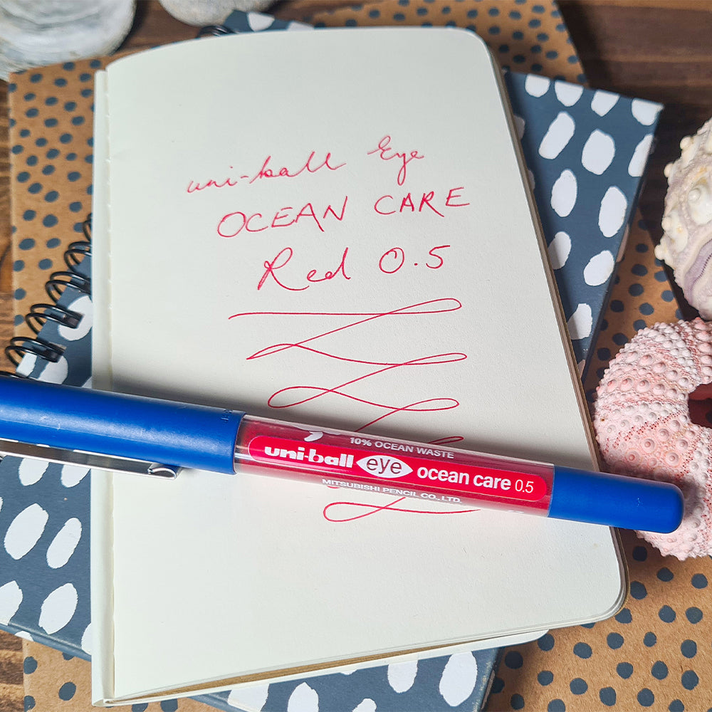 Uni-Ball Eye Ocean Care UB-157 Rollerball Pen by uni-ball at Cult Pens