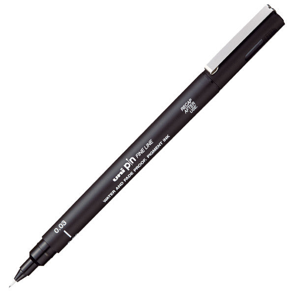 Uni PIN Drawing Pen Black by Uni at Cult Pens
