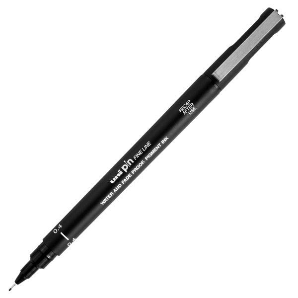 Uni PIN Drawing Pen Black by Uni at Cult Pens
