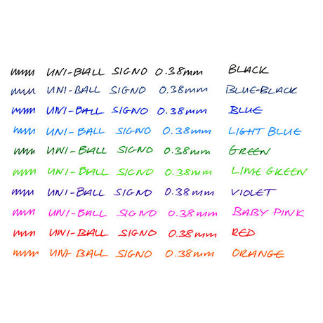 Uni-ball Signo UMN-155 RT1 0.38mm Gel Pen by Uni at Cult Pens