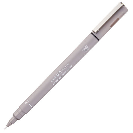 Uni PIN Drawing Pen Light Grey by Uni at Cult Pens